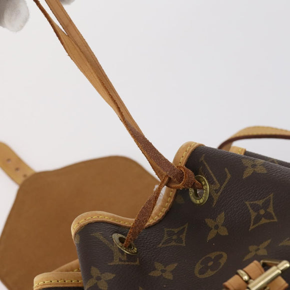 LOUIS VUITTON Monogram Montsouris MM Backpack M51136 LV Auth 142878