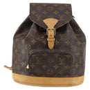 LOUIS VUITTON Monogram Montsouris MM Backpack M51136 LV Auth 142878-13