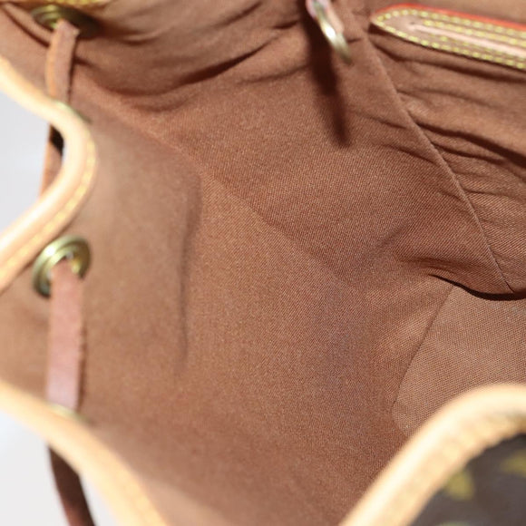 LOUIS VUITTON Monogram Montsouris MM Backpack M51136 LV Auth 142878