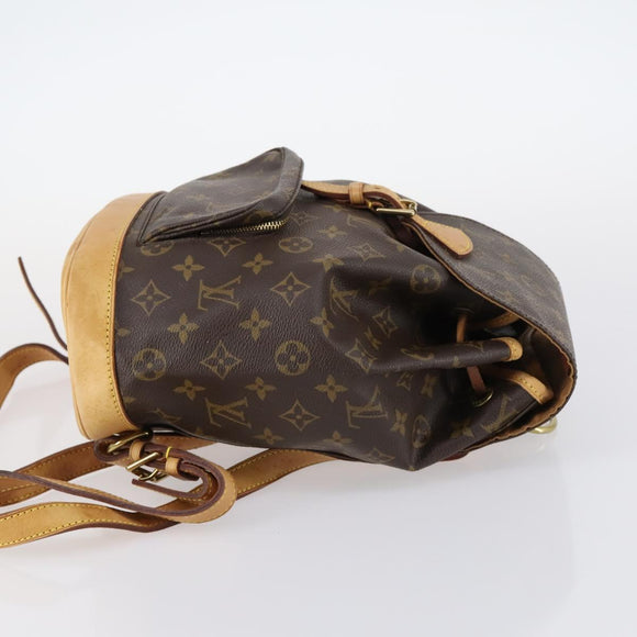 LOUIS VUITTON Monogram Montsouris MM Backpack M51136 LV Auth 142878