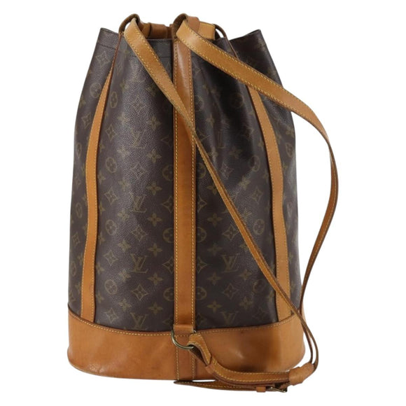 LOUIS VUITTON Monogram Randonnee GM Shoulder Bag M42244 LV Auth 142879