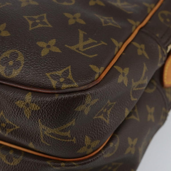 LOUIS VUITTON Monogram Reporter GM Shoulder Bag M45252 LV Auth 142880