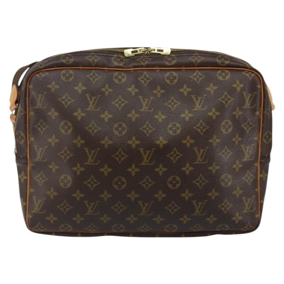 LOUIS VUITTON Monogram Reporter GM Shoulder Bag M45252 LV Auth 142880