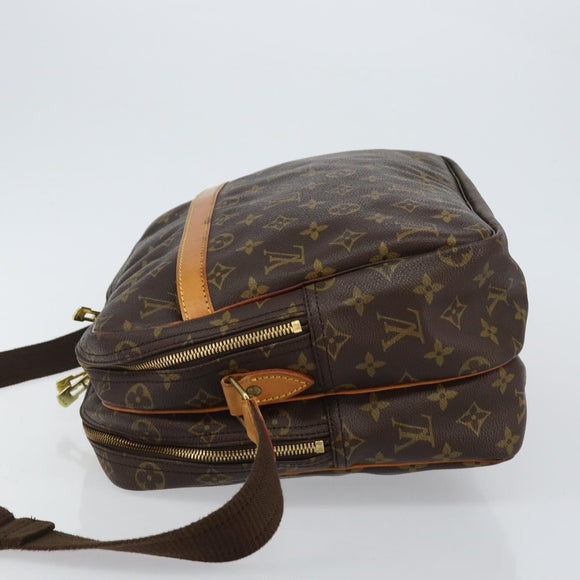 LOUIS VUITTON Monogram Reporter GM Shoulder Bag M45252 LV Auth 142880
