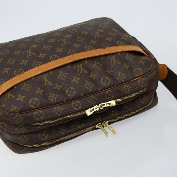 LOUIS VUITTON Monogram Reporter GM Shoulder Bag M45252 LV Auth 142880