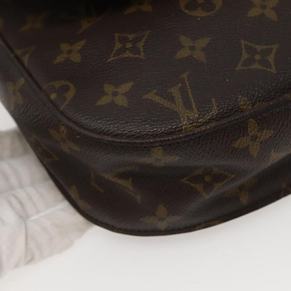 LOUIS VUITTON Monogram Saint Cloud GM Shoulder Bag M51242 LV Auth 142883