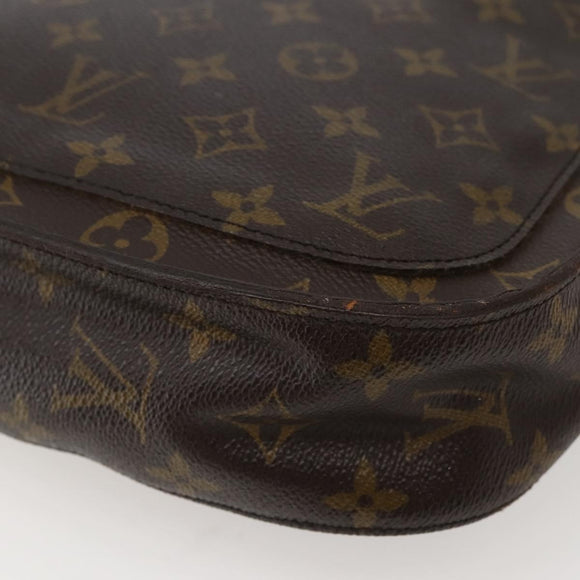 LOUIS VUITTON Monogram Saint Cloud GM Shoulder Bag M51242 LV Auth 142883