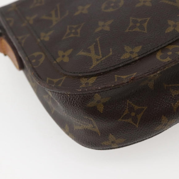 LOUIS VUITTON Monogram Saint Cloud GM Shoulder Bag M51242 LV Auth 142883