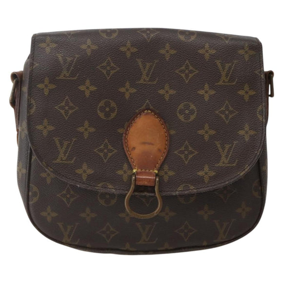 LOUIS VUITTON Monogram Saint Cloud GM Shoulder Bag M51242 LV Auth 142883