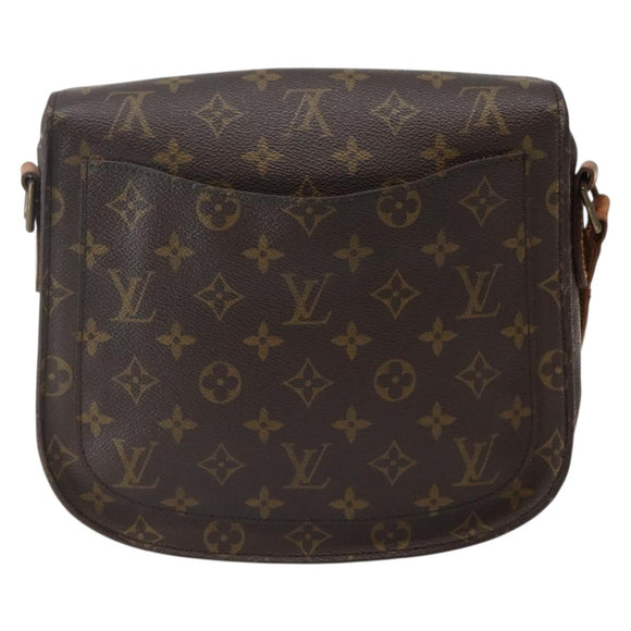 LOUIS VUITTON Monogram Saint Cloud GM Shoulder Bag M51242 LV Auth 142883