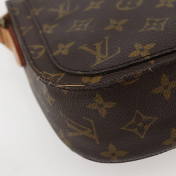 LOUIS VUITTON Monogram Saint Cloud GM Shoulder Bag M51242 LV Auth 142884