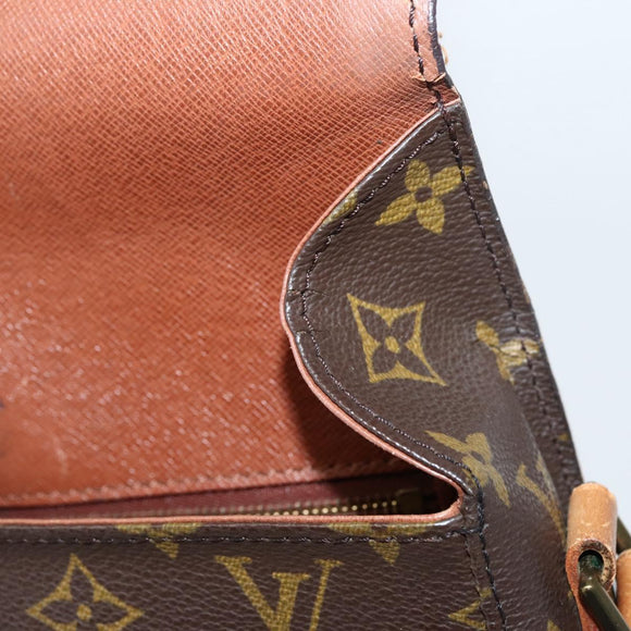 LOUIS VUITTON Monogram Saint Cloud GM Shoulder Bag M51242 LV Auth 142884