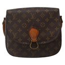 LOUIS VUITTON Monogram Saint Cloud GM Shoulder Bag M51242 LV Auth 142884-13