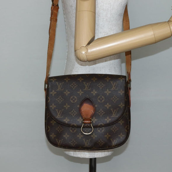 LOUIS VUITTON Monogram Saint Cloud GM Shoulder Bag M51242 LV Auth 142884