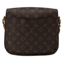 LOUIS VUITTON Monogram Saint Cloud GM Shoulder Bag M51242 LV Auth 142884-2