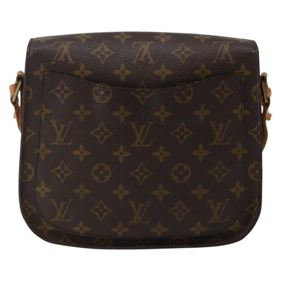 LOUIS VUITTON Monogram Saint Cloud GM Shoulder Bag M51242 LV Auth 142884