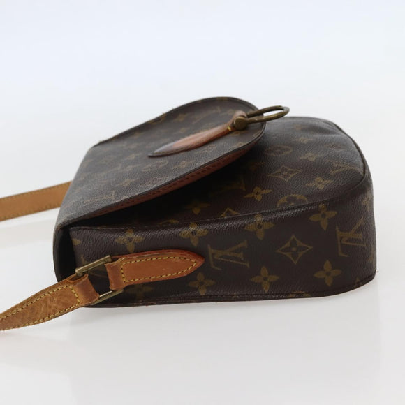 LOUIS VUITTON Monogram Saint Cloud GM Shoulder Bag M51242 LV Auth 142884