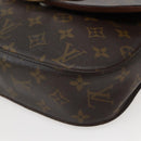 LOUIS VUITTON Monogram Saint Cloud GM Shoulder Bag M51242 LV Auth 142886-15