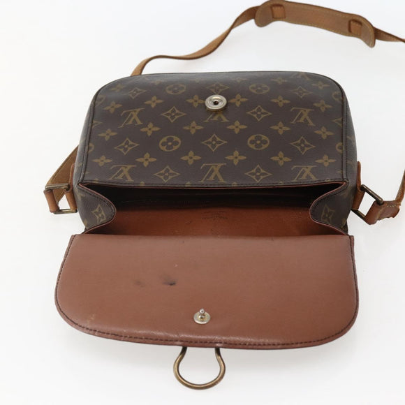 LOUIS VUITTON Monogram Saint Cloud GM Shoulder Bag M51242 LV Auth 142886