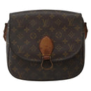 LOUIS VUITTON Monogram Saint Cloud GM Shoulder Bag M51242 LV Auth 142886-13