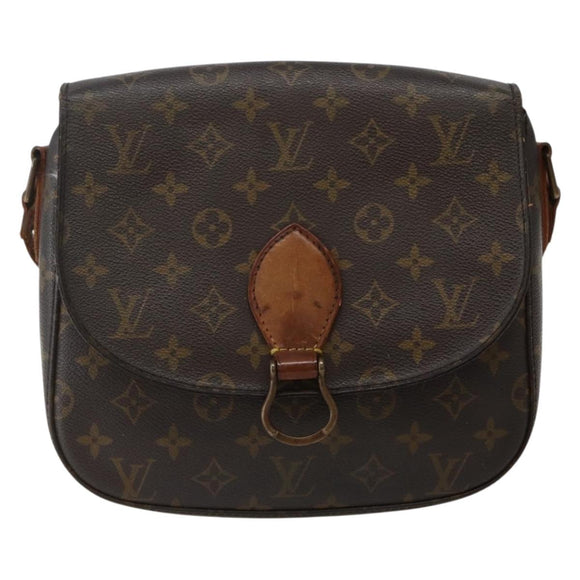 LOUIS VUITTON Monogram Saint Cloud GM Shoulder Bag M51242 LV Auth 142886