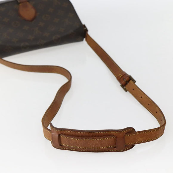 LOUIS VUITTON Monogram Saint Cloud GM Shoulder Bag M51242 LV Auth 142886