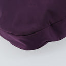 Salvatore Ferragamo Vala Shoulder Bag Nylon Purple Gold Auth 142887-11