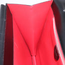 CELINE Hand Bag Leather Black Gold Auth 142890-20