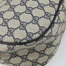 GUCCI GG Supreme Sherry Line Shoulder Bag PVC Navy Gold 89 02 032 Auth 142892-13