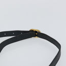 GUCCI GG Supreme Sherry Line Shoulder Bag PVC Navy Gold 89 02 032 Auth 142892-8