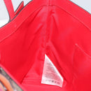 GUCCI GG Supreme Hand Bag PVC Beige 550768 Auth 142895-17