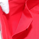 GUCCI GG Supreme Hand Bag PVC Beige 550768 Auth 142895-18