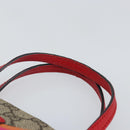 GUCCI GG Supreme Hand Bag PVC Beige 550768 Auth 142895-8