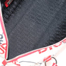 Christian Dior Hardcore Boston Bag Canvas White Red Auth 142899A-11