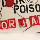 Christian Dior Hardcore Boston Bag Canvas White Red Auth 142899A-2