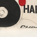 Christian Dior Hardcore Boston Bag Canvas White Red Auth 142899A-5