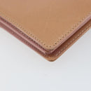 FENDI Shoulder Bag Leather Pink Silver Auth 142903-17