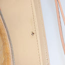 FENDI Shoulder Bag Leather Pink Silver Auth 142903-11