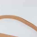 FENDI Shoulder Bag Leather Pink Silver Auth 142903-14