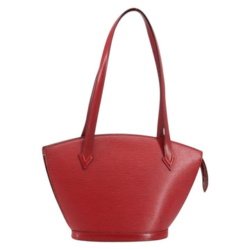 LOUIS VUITTON Epi Saint Jacques Poignees Long Hand Bag Red M52337 Auth 142907