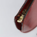 LOUIS VUITTON Epi Saint Jacques Poignees Long Hand Bag Red M52337 Auth 142907-9