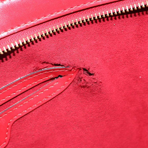 LOUIS VUITTON Epi Saint Jacques Poignees Long Hand Bag Red M52337 Auth 142907