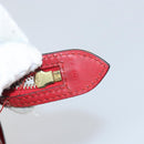 LOUIS VUITTON Epi Saint Jacques Poignees Long Hand Bag Red M52337 Auth 142907-12