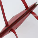 LOUIS VUITTON Epi Saint Jacques Poignees Long Hand Bag Red M52337 Auth 142907-6