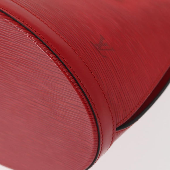 LOUIS VUITTON Epi Cluny Shoulder Bag Red M52257 LV Auth 142909