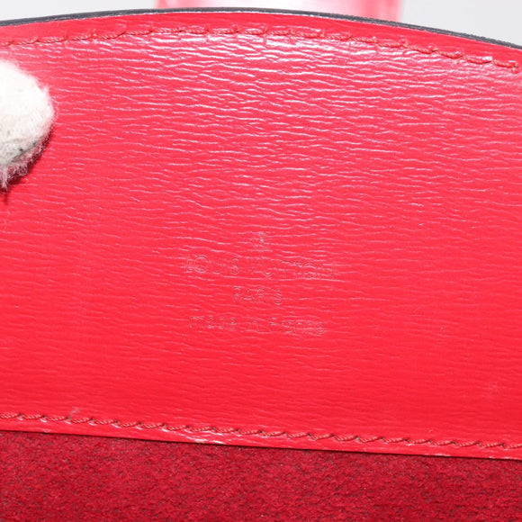 LOUIS VUITTON Epi Cluny Shoulder Bag Red M52257 LV Auth 142909
