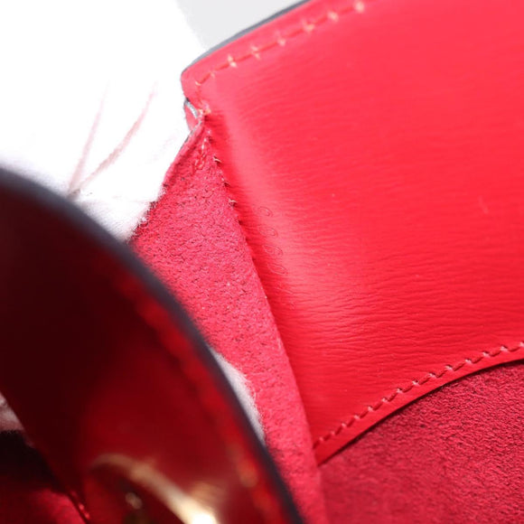 LOUIS VUITTON Epi Cluny Shoulder Bag Red M52257 LV Auth 142909