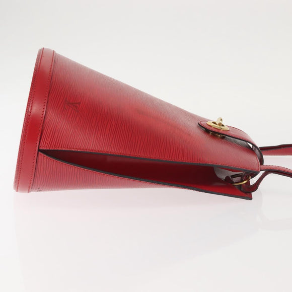 LOUIS VUITTON Epi Cluny Shoulder Bag Red M52257 LV Auth 142909