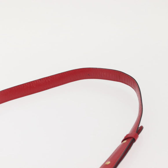 LOUIS VUITTON Epi Cluny Shoulder Bag Red M52257 LV Auth 142909