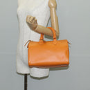 LOUIS VUITTON Epi Speedy 25 Hand Bag Orange Mandarin M5903H LV Auth 142913V-25
